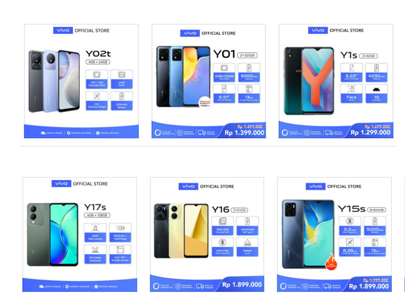 Hp Vivo Harga 1 Jutaan